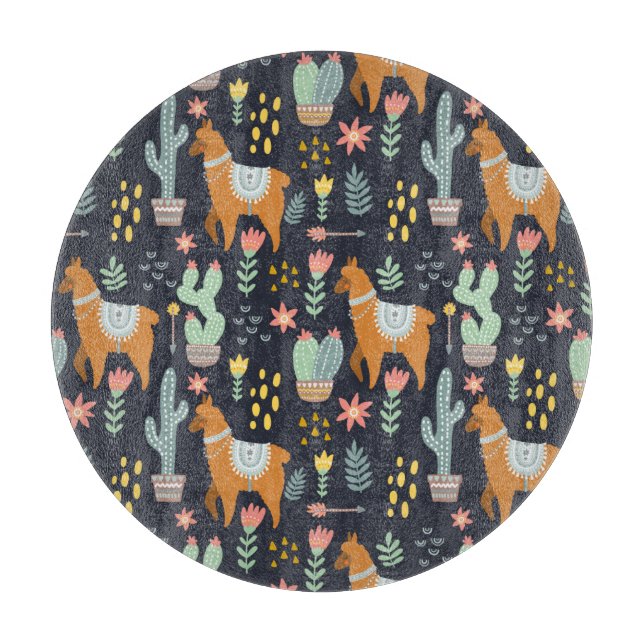 Gulligt Alpacasmönster (Framsidan)