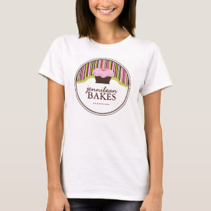Gulligt bageri T'Shirt för muffin T-shirt
