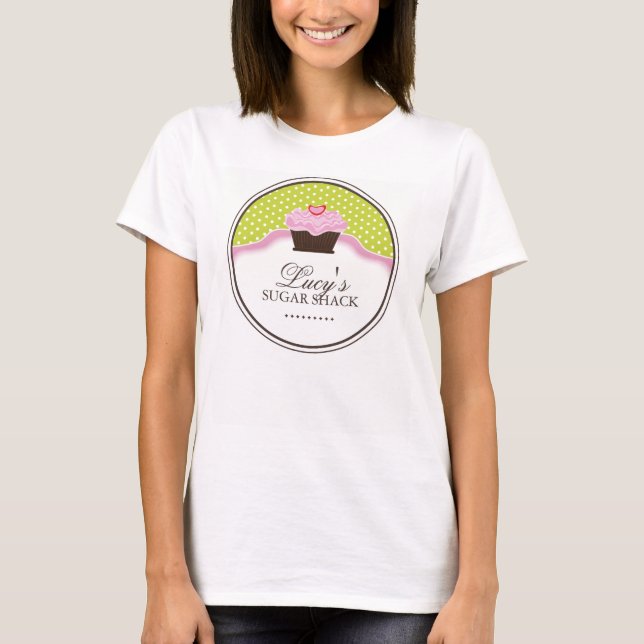 Gulligt bageri T'Shirt för muffin | Tee (Framsida)