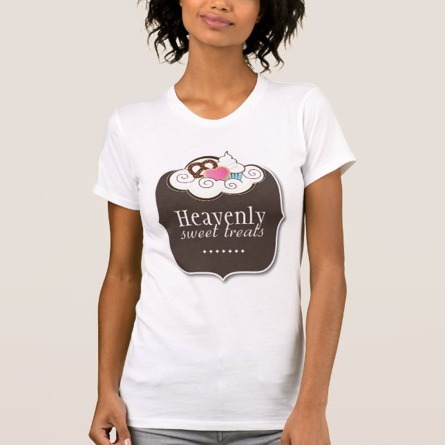 Gulligt bageri T'Shirt för muffin | Tee (Framsida)