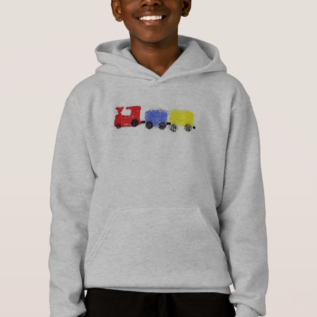 Gulligt Choo-Choo tåg T-shirt (Framsida)
