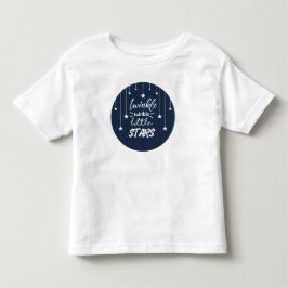 Gulligt cirkla lyrisk dikt för stjärnan för t-shirt