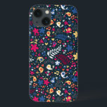 gulligt fågel- och blommamönster<br><div class="desc">seamless mönsterillustration med gullig fågel- och blomma© och ® Bigstock® - all reserverad rättigheter.</div>