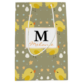 Gulligt för påsk mönster för chickar och lite ägg