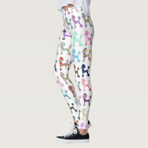 Gulligt franskt nyckfullt sparremönster för pude leggings