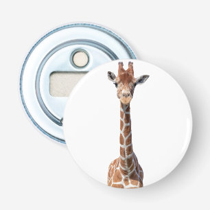 Gulligt giraffansikte flasköppnare