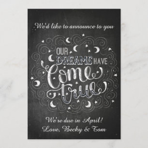 Gulligt gravidmeddelande meddelande