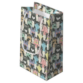 Gulligt kattmönster för Hipster