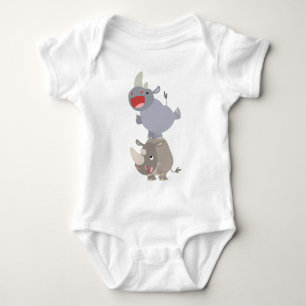 Gulligt lätt ta sig över tecknadRhinosbabyen T Shirt