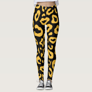 Gulligt Leopardtryck Leggings