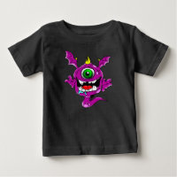 Gulligt lilafolk Eatermonster
