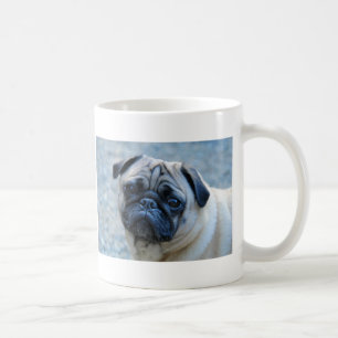 Gulligt lisma mopskaffemuggen kaffemugg