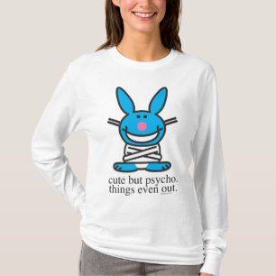 Gulligt men psykopat t-shirt