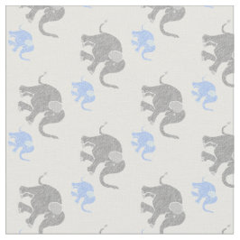 Gulligt mönster för grått- och pastellbaby med tyg