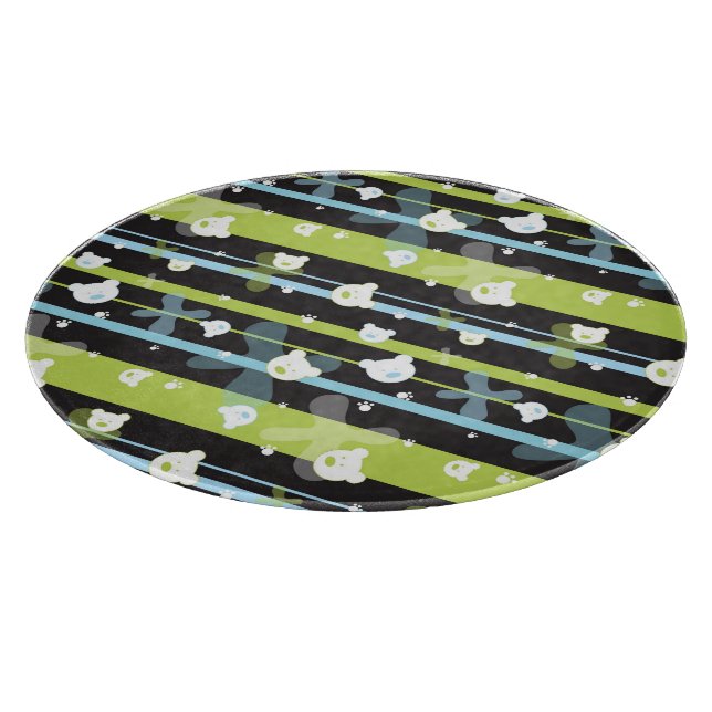 Gulligt mönster med lite björnar (Hörn)