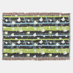 Gulligt mönster med lite björnar mysfilt