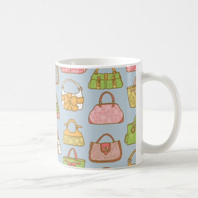 Gulligt och färgrikt hänger lös kaffemugg (Höger)