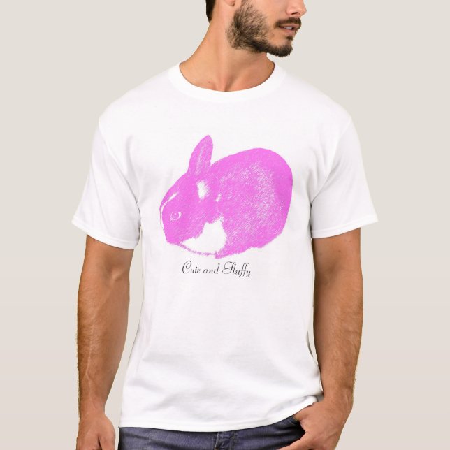 Gulligt och fluffigt t-shirt (Framsida)