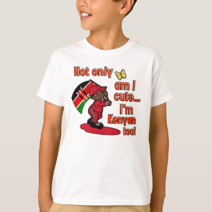 Gulligt och kenyanskt för! Mig välsignad Tee Shirt