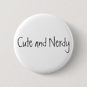 Gulligt och Nerdy Knapp