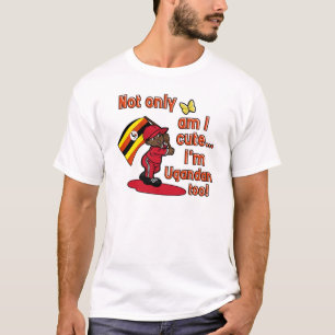Gulligt och ugandiskt t-shirt