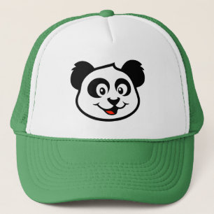 Gulligt Pandaansikte Keps