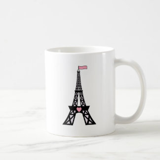 Gulligt Paris Eiffel torn Kaffemugg