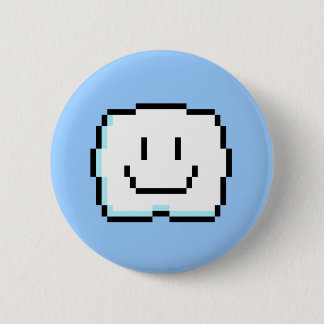 Gulligt PIXELmoln Knapp