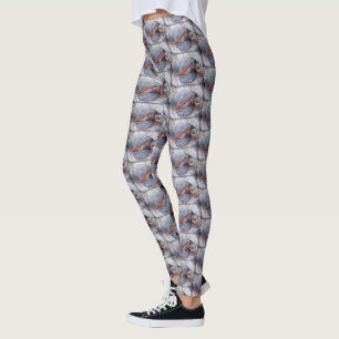 Gulligt roligt stilfullt foto för närbild för leggings