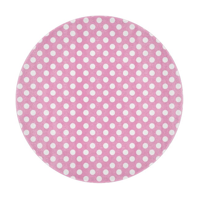 Gulligt rosa polka dotsmönster (Framsidan)