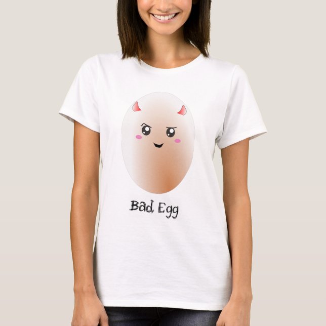 Gulligt rötägg tee (Framsida)