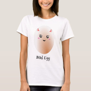 Gulligt rötägg tee shirt