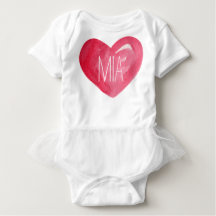 Gulligt skräddarsy känd hjärta för babyen