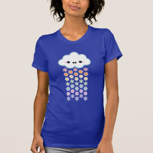 Gulligt snömoln tee