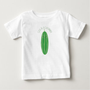 Gulligt som en gurka roliga Kawaii unisex- T Shirt