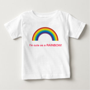 GULLIGT SOM EN REGNBÅGE T SHIRT