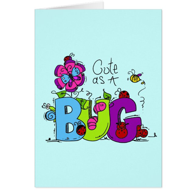 Gulligt som ett kryp OBS kort (Framsidan)