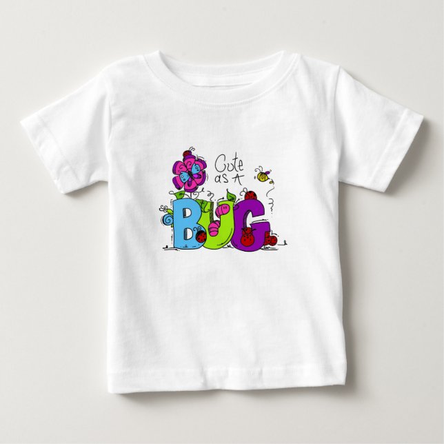 Gulligt som ett kryp t shirt (Framsida)