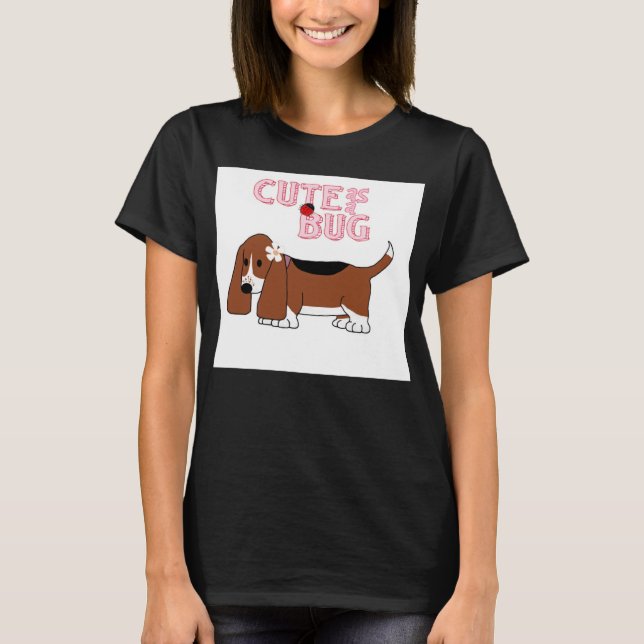 Gulligt som krypkvinna utslagsplats t shirt (Framsida)