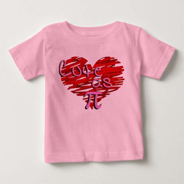 Gulligt som Pi-T-tröja Tee (Framsida)