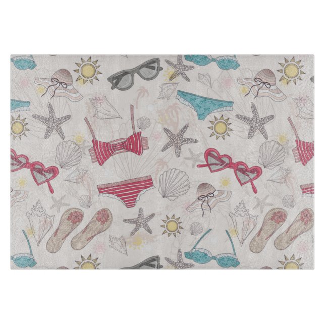 Gulligt sommarabstraktmönster (Framsidan)