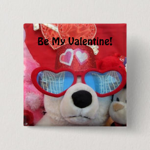 Gulligt var min valentin knäppas knapp