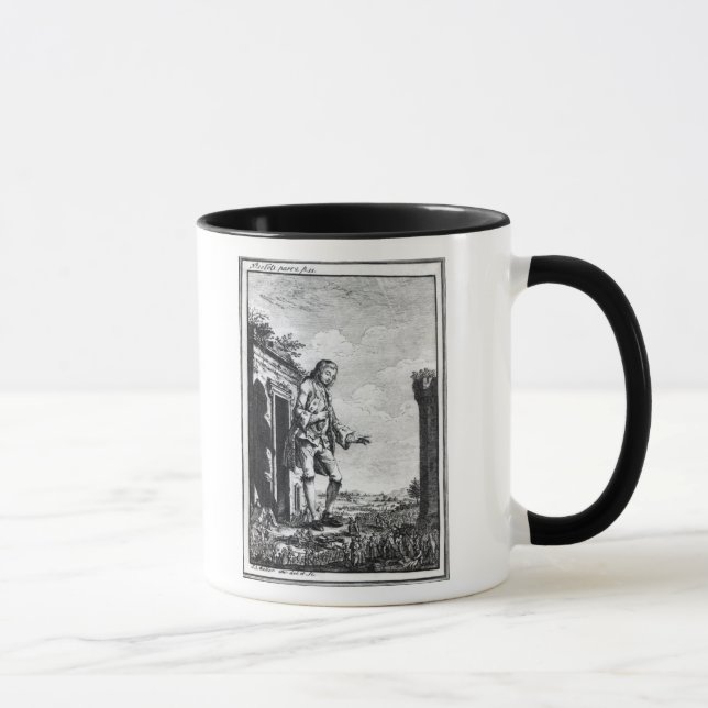 Gulliver amongst lilliputiansna mugg (Höger)