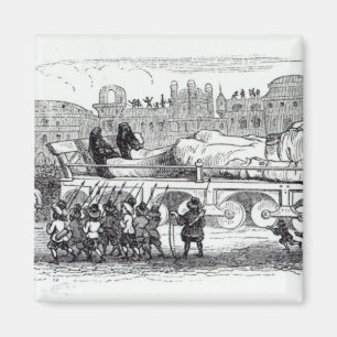 Gulliver transporterade till lilliputianen magnet