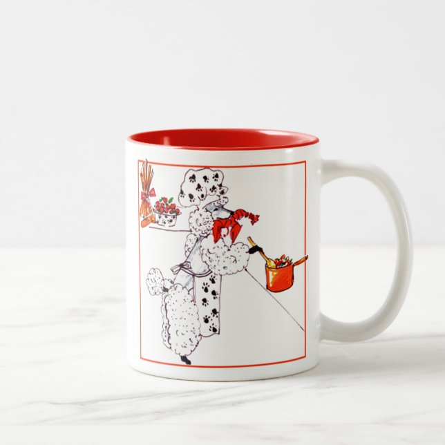 Gullivers änglar"Chien du Cuisine" mugg (Höger)