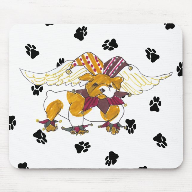 Gullivers änglarbulldogg Mousepad Musmatta (Framsidan)