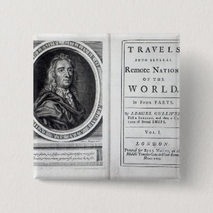 "Gullivers resor av Jonathan Swift, 1726 Knapp