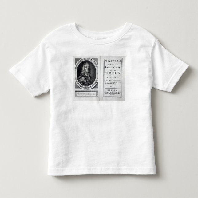 "Gullivers resor av Jonathan Swift, 1726 Tröja (Framsida)