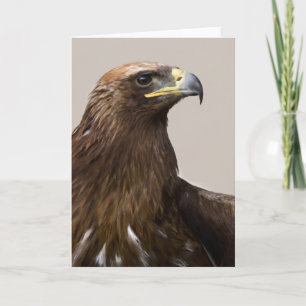 Gullört hälsningskort kort