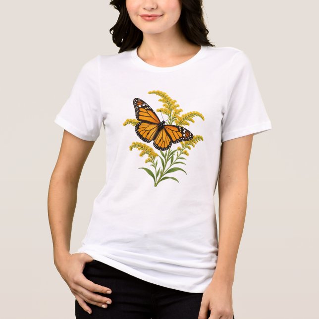 Gullrisfladder T Shirt (Framsida)